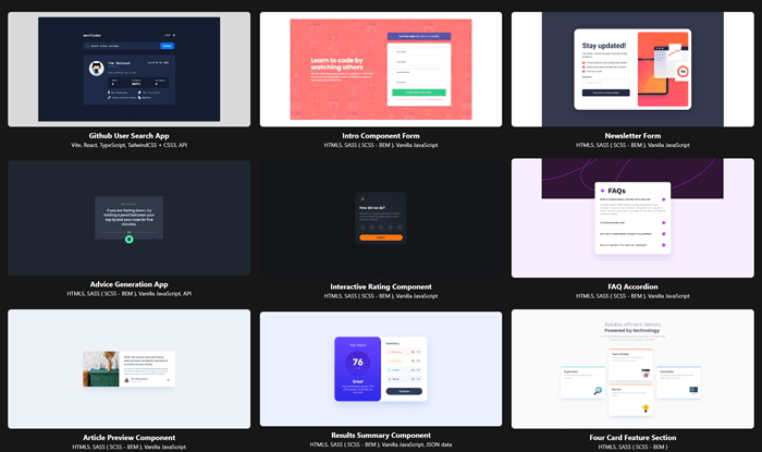 Mini Projects Gallery