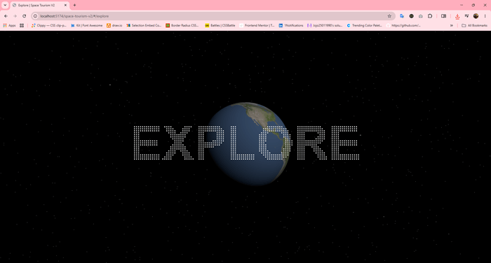Space Tourism V2 - Frontend Mentor Challenge